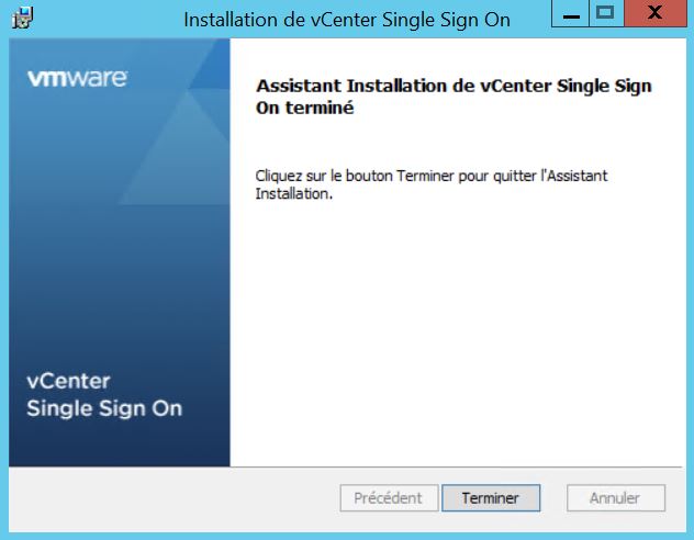 VMware : Installer vCenter Server 5.5 sous Windows Server