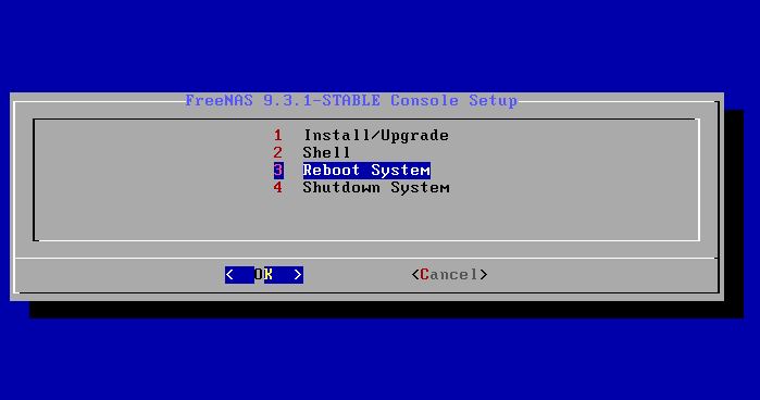 FreeNAS : Installation et configuration