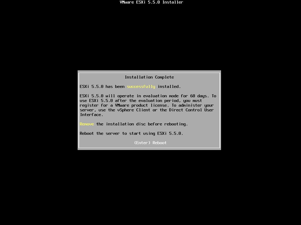 VMware : Installer un hyperviseur ESXi 5.5