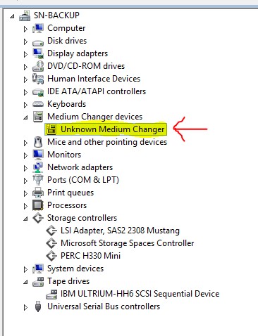 Veeam : Sauvegarde sur bande LTO