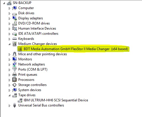 Veeam : Sauvegarde sur bande LTO