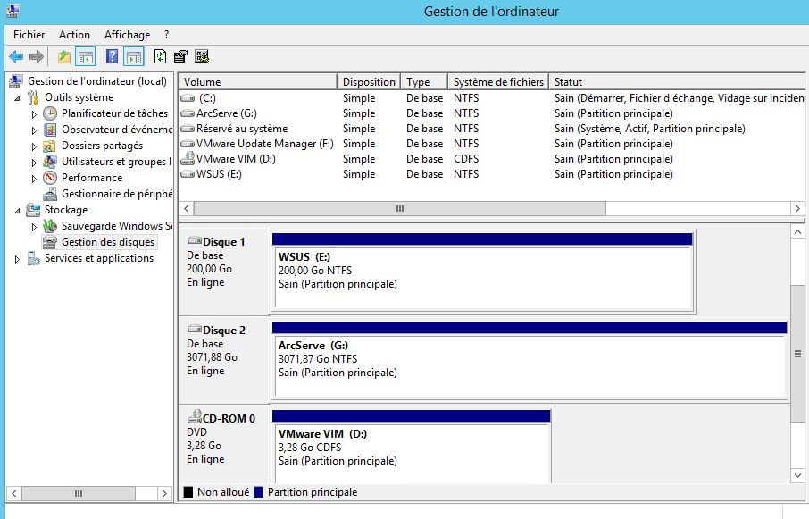 Windows Server 2012 : Monter un lecteur via une cible iSCSI