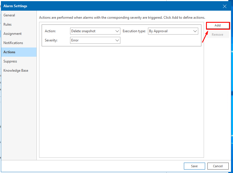 Veeam One : Suppression automatique des Snapshots sur VMware