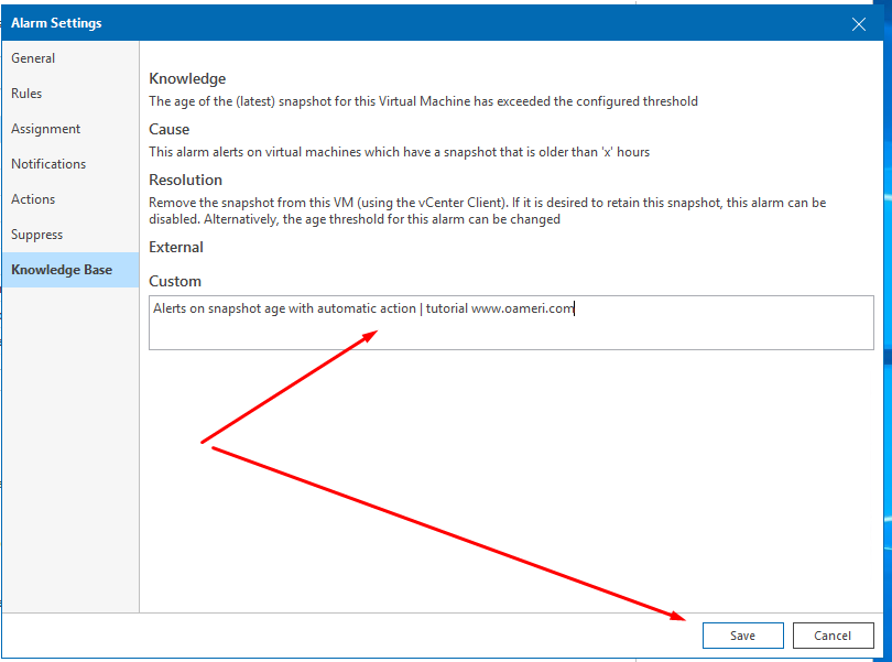 Veeam One : Suppression automatique des Snapshots sur VMware