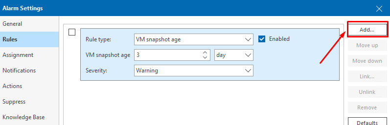 Veeam One : Suppression automatique des Snapshots sur VMware