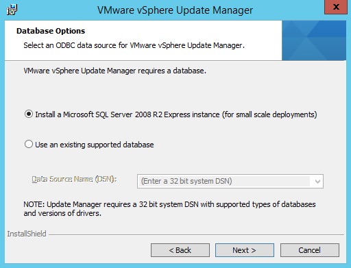 VMware : Installer Update Manager 5.5 sous Windows