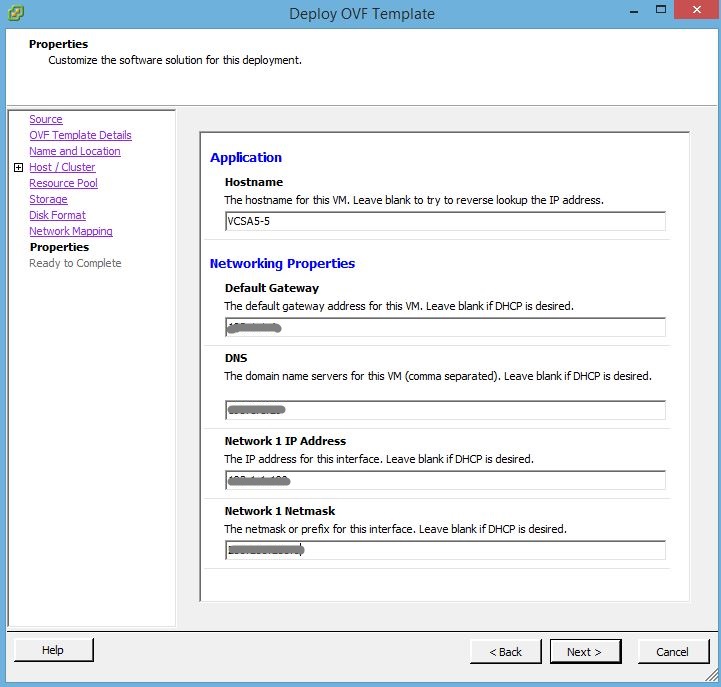 Tutorial VMware : Installer vCenter Server Appliance 5.5