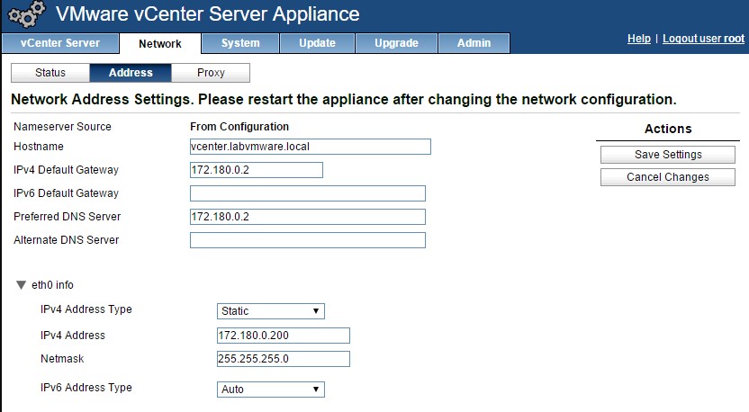 Tutorial VMware : Installer vCenter Server Appliance 5.5