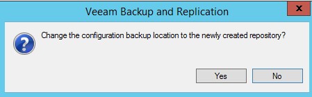 Veeam Backup et Replication 8.0 : Ajout d'un Backup Repository