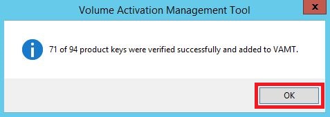 Windows Server 2012 : installation et configuration du rôle VAMT pour les licences KMS
