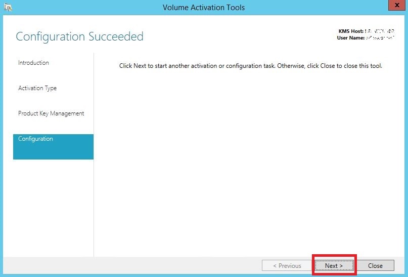 Windows Server 2012 : installation et configuration du rôle VAMT pour les licences KMS