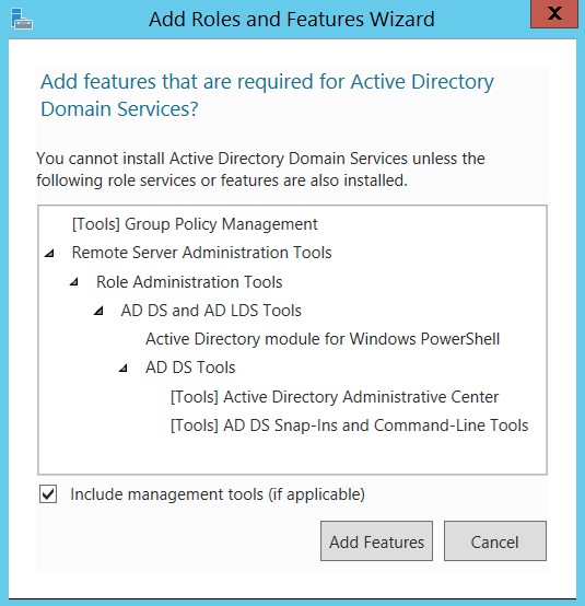 Installer un contrôleur de domaine Active Directory sous Windows Serveur 2012