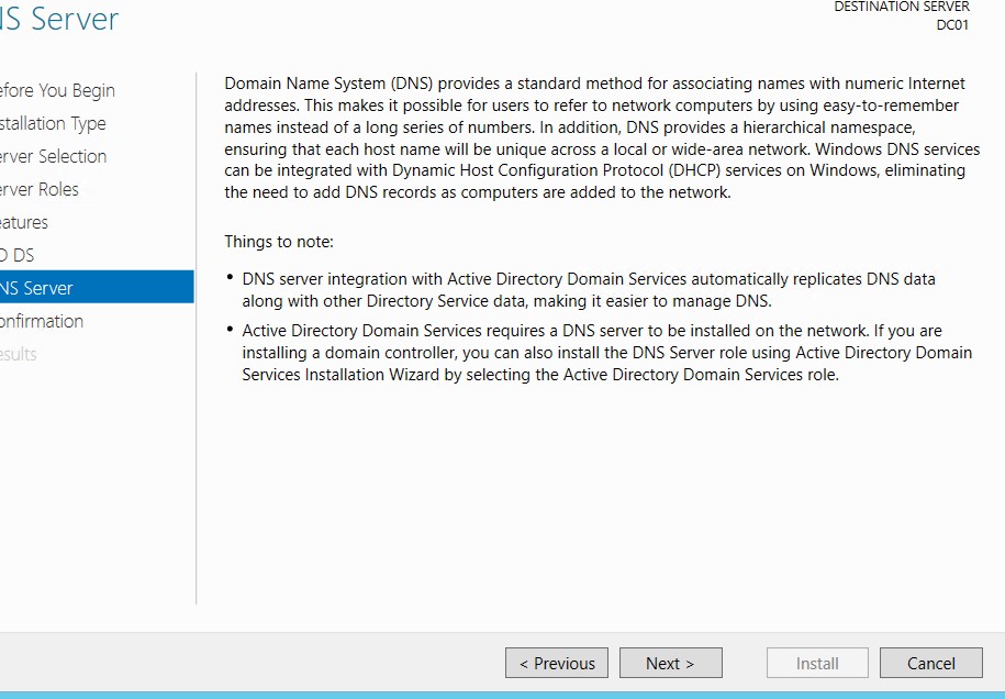 Installer un contrôleur de domaine Active Directory sous Windows Serveur 2012