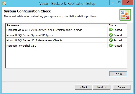 Installation Veeam Backup & Recovery 8.0