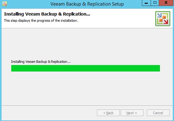 Installation Veeam Backup & Recovery 8.0