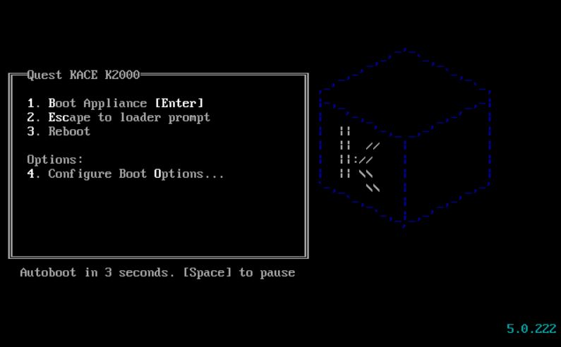 Kace : Déploiement du SDA Systems Deployment Appliance