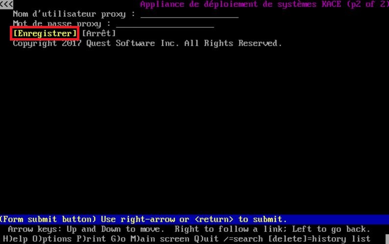 Kace : Déploiement du SDA Systems Deployment Appliance