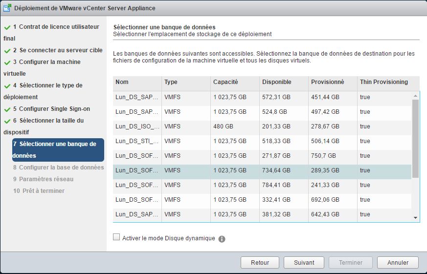 VMware : Installer vCenter Server Appliance vCSA 6