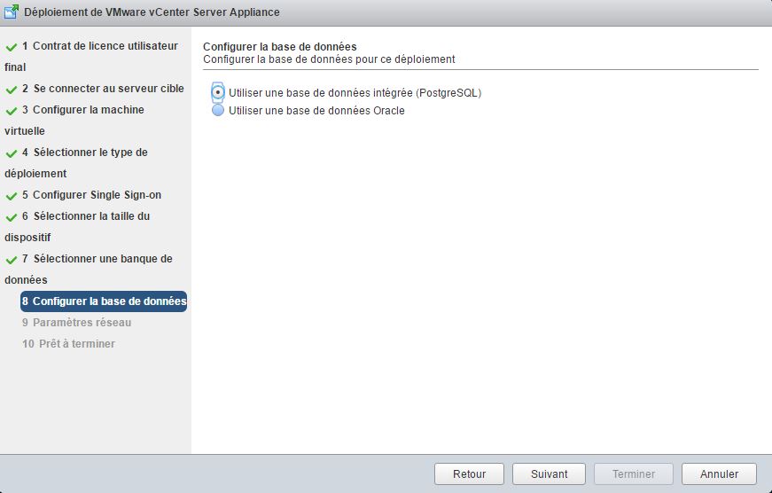 VMware : Installer vCenter Server Appliance vCSA 6