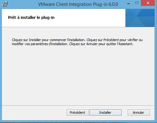 VMware : Installer vCenter Server Appliance vCSA 6