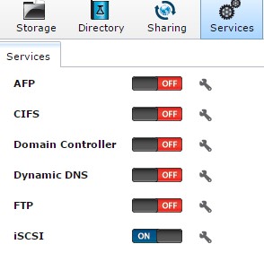 FreeNAS : Configuration iSCSI