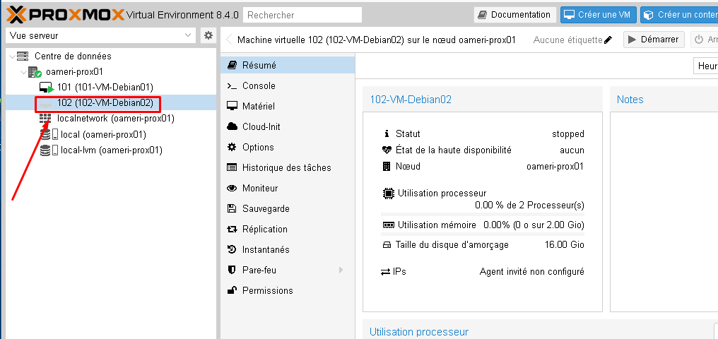 Comment installer Proxmox VE 8 et créer des VMs ?