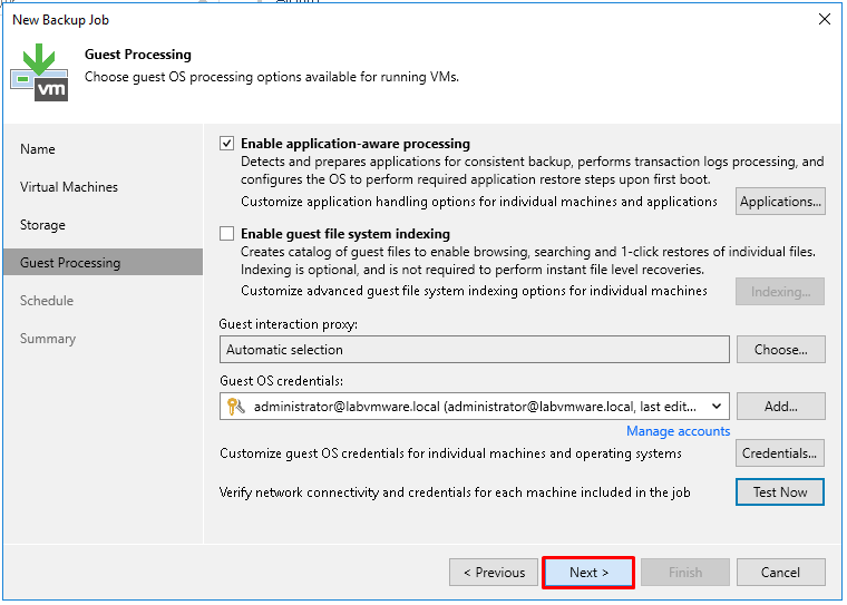 Sauvegarder ses bases de données SQL avec Veeam