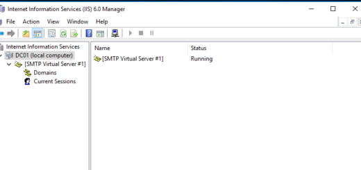 Configurer un relais SMTP sous Windows Server