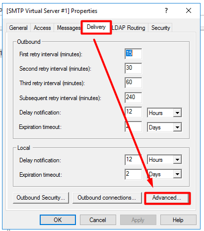 Configurer un relais SMTP sous Windows Server