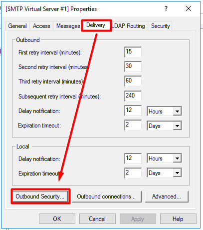 Configurer un relais SMTP sous Windows Server