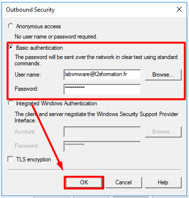 Configurer un relais SMTP sous Windows Server