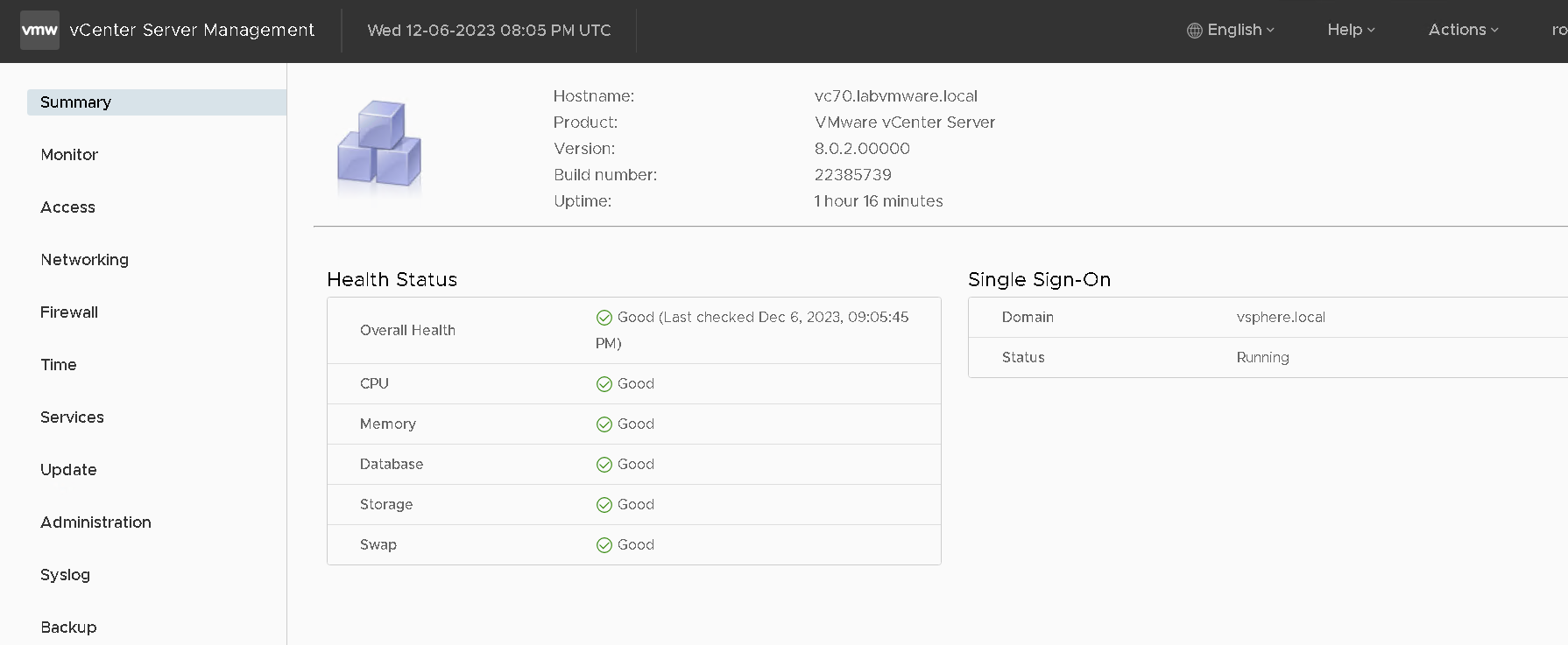 VMware: upgrader vCenter (VCSA) 7.x vers 8 étape par étape