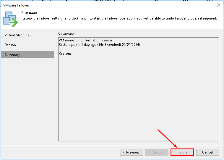 Réplication de machines virtuelles avec Veeam Backup & Replication