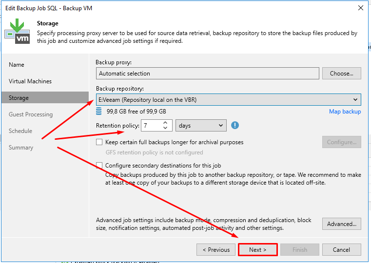 Sauvegarder ses bases de données SQL avec Veeam