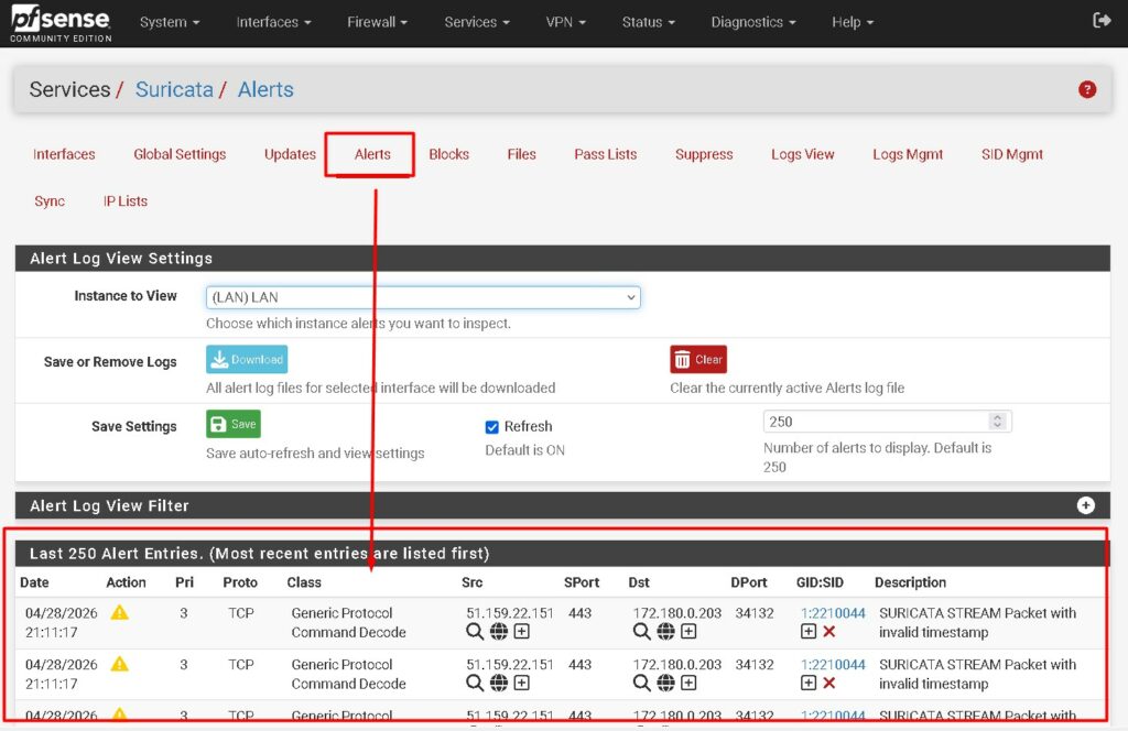 Comment installer et configurer Suricata sur pfSense (guide complet ...