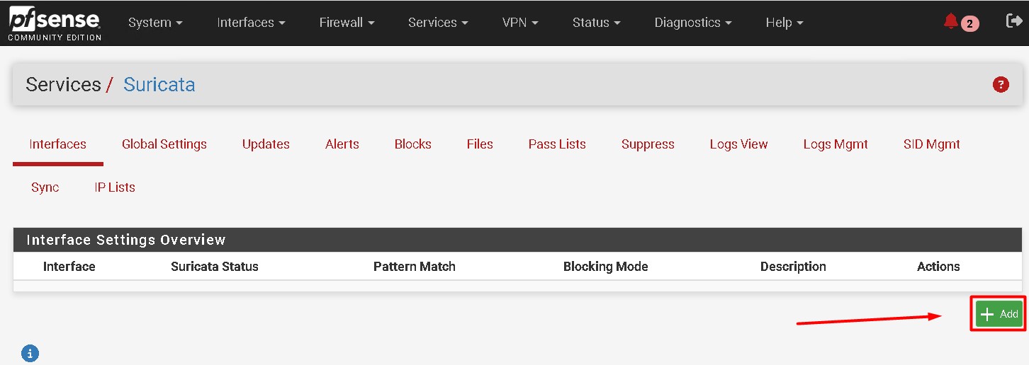 pfsense suricata